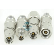 2.4mm to SSMA Between Type Adapter Passivated Stainless Steel Body DC~40GHz 1.20 VSWR Max