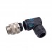 RFcoms 7/8 Sensor Connector 3 4 5 6 P Pins Angled Male/Female Solder Socket Connecting Plastic Assembled Plug Screw Adapters Circular Connectors 