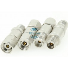2.4mm to 2.92mm Between Type Adapter Passivated Stainless Steel Body DC~40GHz 1.15 VSWR Max