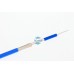 RFSS047mini Spiral Strip 110GHz Flexible High Temperature Cable Phase Stable With FEP Blue Jacket