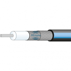 Radox RG142 Cross Link RG142 Flexible Coaxial Cable Up To 6GHz Blue And Black Jacket