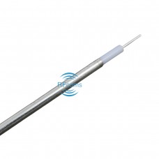 RFcoms 141 Semi Rigid Cable RG 402 Cables .141 Coaxial Cable RG402 .141 Cable SPC Conductor Extruded with Tinned Tube Outside Conductor