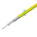 RFcoms RG402 Cable .141 Semi Flex Coaxial Cable RG402 Semi-flex 141 Coaxial Cable 50ohm Low PIM RF RG402 Coaxial Cable Tin Soacked Yellow LSZH jacket semi flex Coax Cable