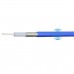 RFcoms RG402 Cable .141 Semi Flex Coaxial Cable RG402 Semi-flex 141 Cable 100ohm Low PIM RF RG402 Coaxial Cable Soacked FEP Blue Jacket 100 ohm Semi-flexible Coax Cables