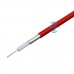 RFcoms RG402 Cable .141 Semi Flex Coaxial Cable RG402 Semi-flex 141 Coaxial Cable 50ohm Low PIM RF RG402 Coaxial Cable Tin Soacked none RED jacket semi flex Coax Cable