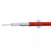 RFcoms RG402 Cable .141 Semi Flex Coaxial Cable RG402 Semi-flex 141 Coaxial Cable 50ohm Low PIM RF RG402 Coaxial Cable Tin Soacked none RED jacket semi flex Coax Cable