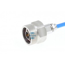 N male Straight Stainless Steel For 3507 SFT142 Cable DC-18GHz VSWR 1.25 Max