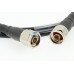 N to N Connector Precision Cable Using 3507 CNX3450 SS402 RG142 RG402 Coax Up to 18GHz VSWR 1.25 max