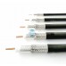 Low Loss Coaxial Cable RFSMR195 With PE black Jacket Cable, High Quality Version