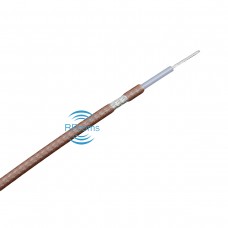 RFcoms RG316 RF Coaxial Coax Cable Flexible Lightweight Low Loss Cable RG316 Coax Cable With FEP Brown Jacket 50 ohm Cable 1m/2m/3m/5m/10m Customize as your will