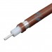 RFcoms RG393 SFF-50-7-1 Coax Cable 50Ohm Flex Cables With FEP Brown Jacket Flexible Coaxial Cable 50 Ohm