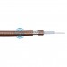 RFcoms RG400DS Coax Cable 50ohm Cables Double SPC shields With FEP Brown Jacket Coaxial Cable 50 Ohm